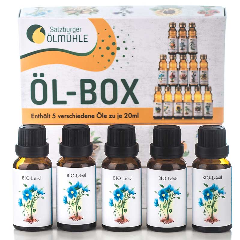 Geschenksbox Leinöl - Salzburger Ölmühle e.U.