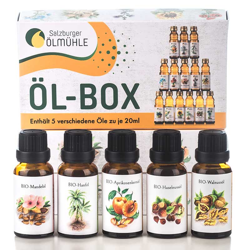 Geschenksbox Nussbox - Salzburger Ölmühle e.U.